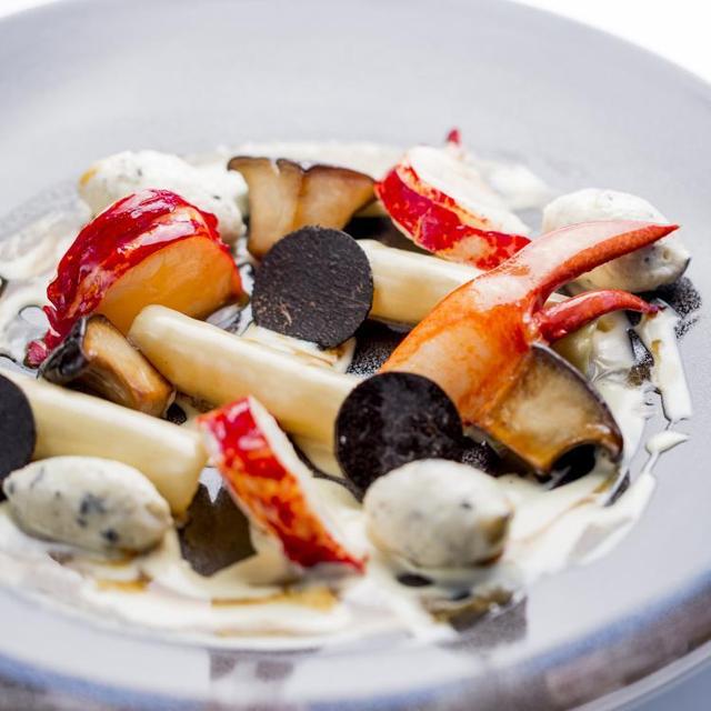 Dinner at Alaine Ducasse