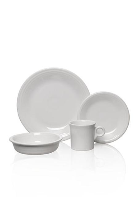Fiesta® 4-Piece Place Setting - WHITE