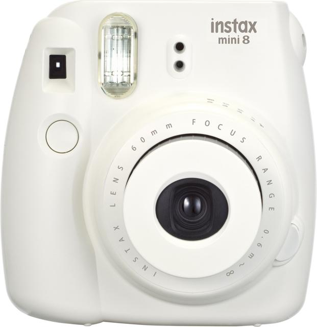 Fujifilm Instax Mini 8 Instant Film Camera (White)