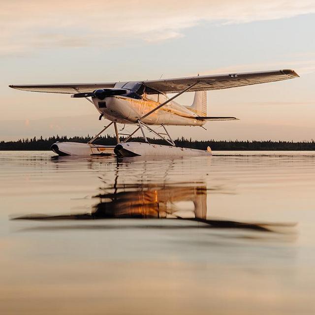 Sea Plane in Lake Como