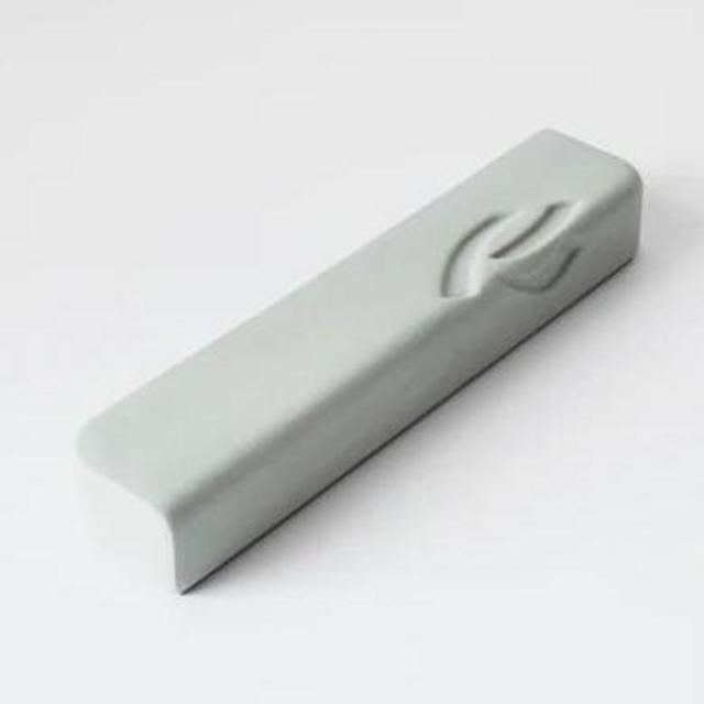 Ceramic Mezuzah (Light Blue--without gold)