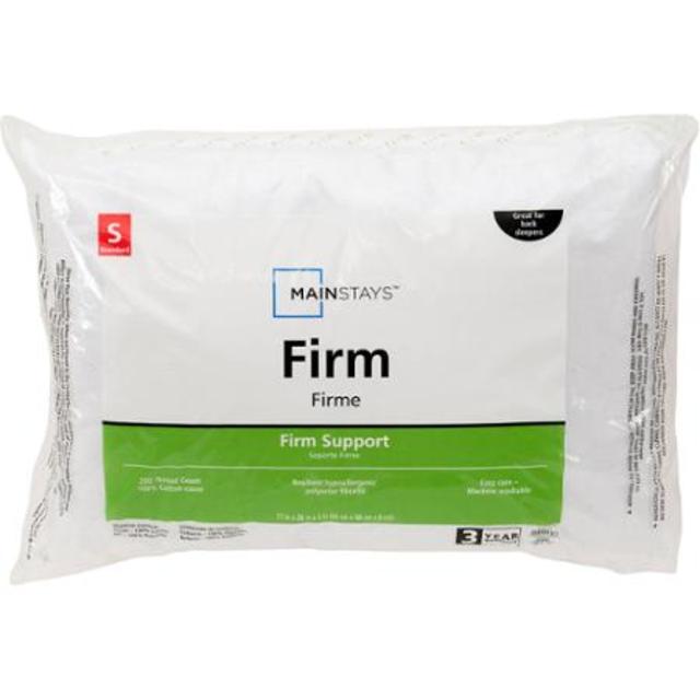 Mainstays Firm Support Pillow:
