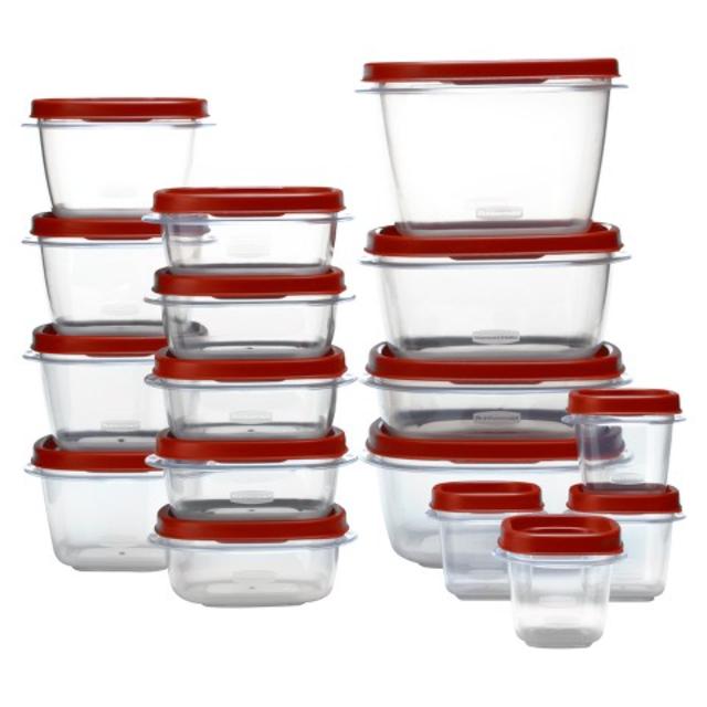 Rubbermaid 34-Pc Easy Find Lids Set