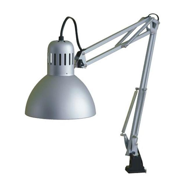 TERTIAL Work lamp, silver color