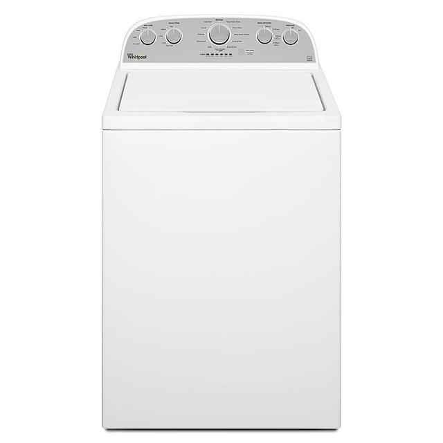 Whirlpool WTW5000DW 4.3 cu. ft. Cabrio Top Load Washer w/ Stainless Steel Wash Basket - White