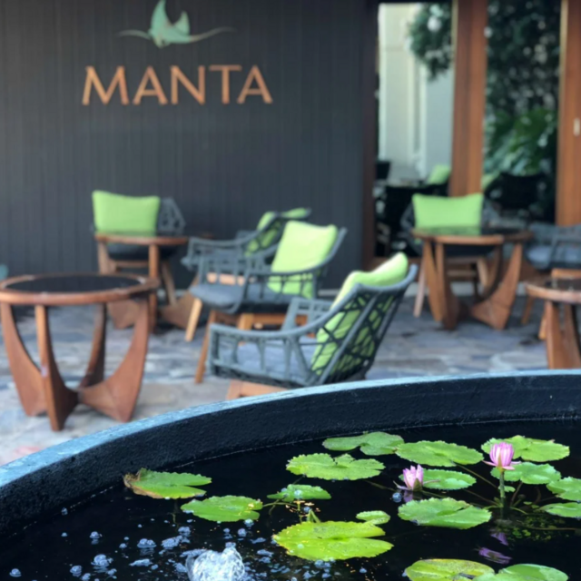 Dinner at The Manta