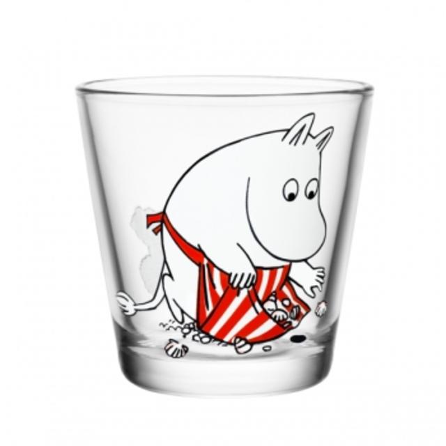 Moomin glass 21 cl, Moominmamma on the shore