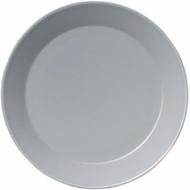 Iittala Teema Salad Plate, Pearl Gray