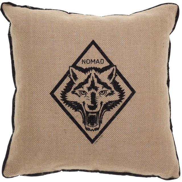 SOURPUSS NOMAD BURLAP PILLOW