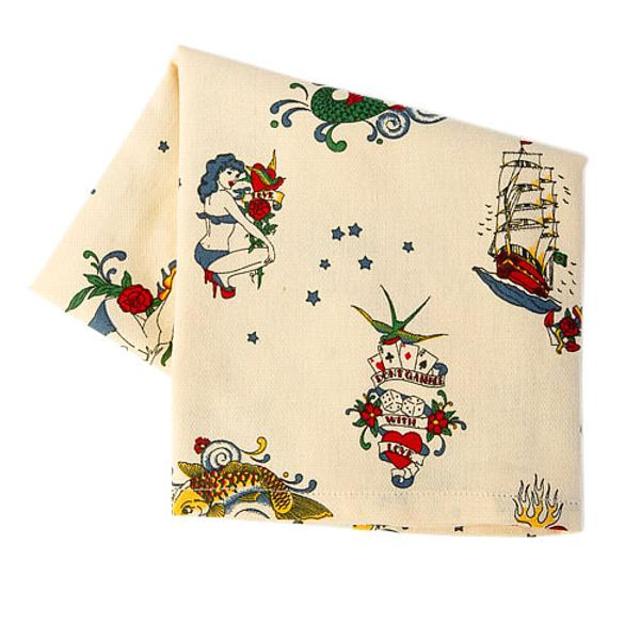 Tattoo Dish Towel