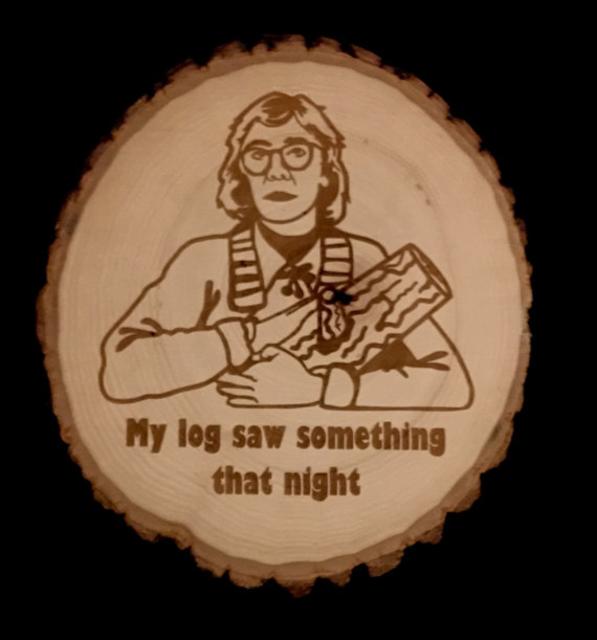 Twin Peaks Wood Trivet