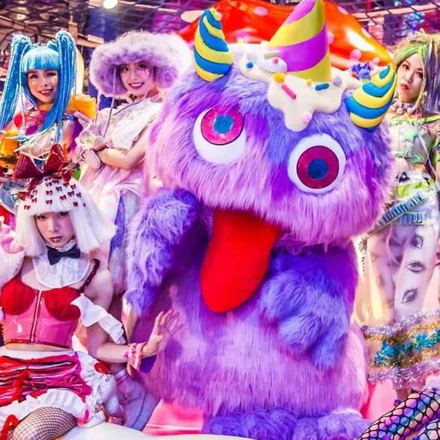 Dinner at the Kawaii Monster Cafe in Tokyo