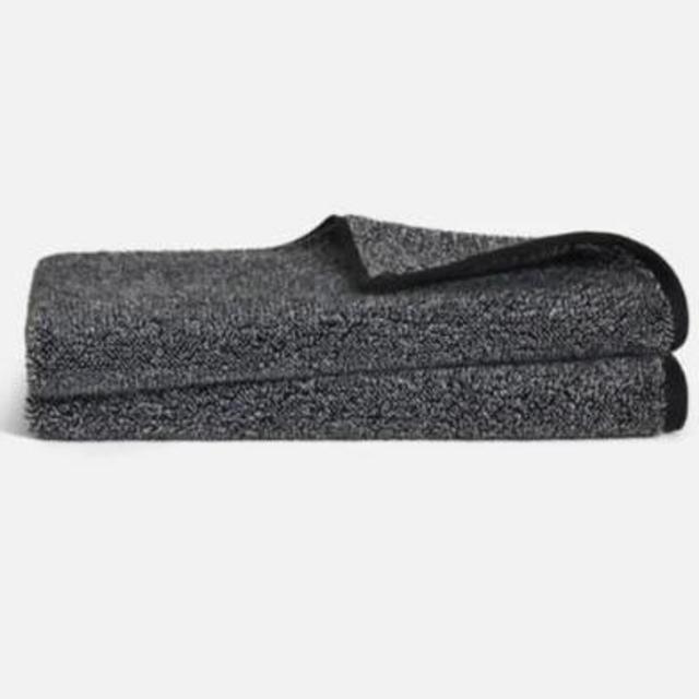 Brooklinen Hand Towels, Marled Black