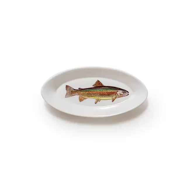 Trout Oval Tray