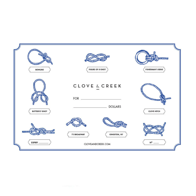 Clove and Creek Gift Card