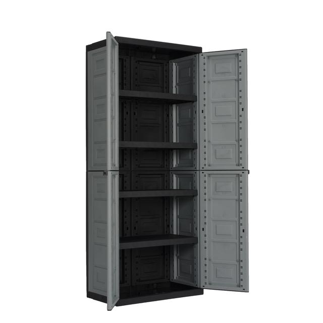 CONTICO 26.8-in W x 65-in H x 15.4-in D Plastic Freestanding Garage Cabinet