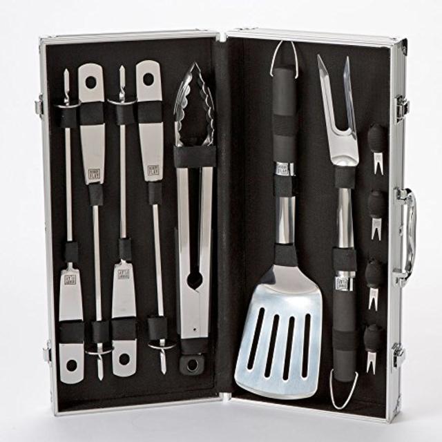Bobby Flay 12-pc. Handy Grill Set with a Sleek Carrying Case