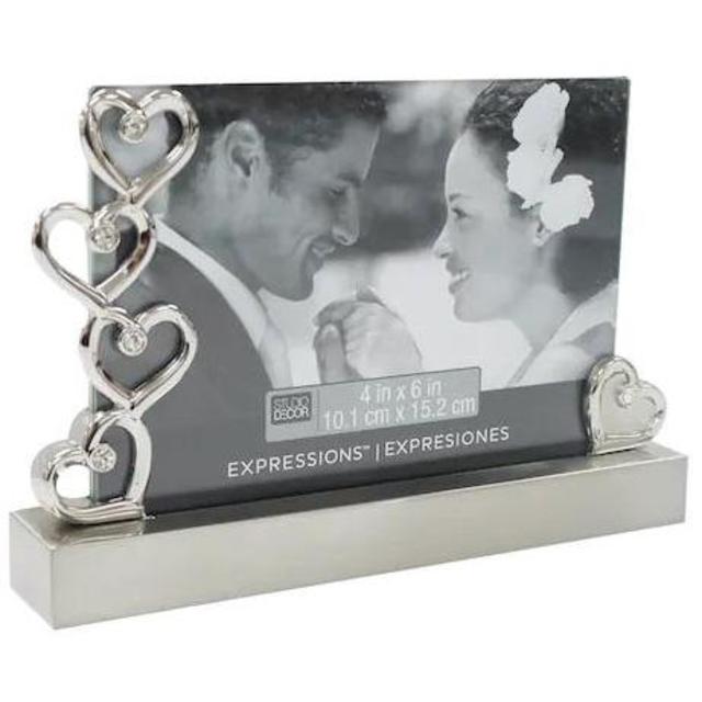 Silver Heart Frame, Expressions™ By Studio Décor®