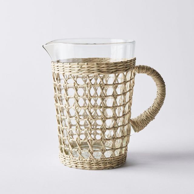 Seagrass Tumblers & Pitcher