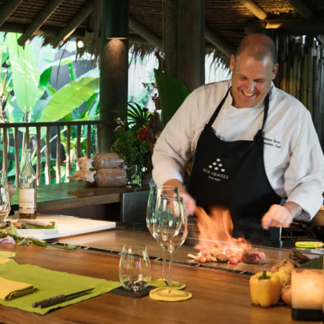 Chef's Table Dinner for 2 with Wine Pairing in Thailand