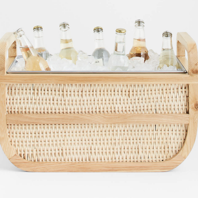 Leland Rattan Beverage Tub