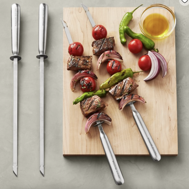 Williams Sonoma Stainless Steel Skewers