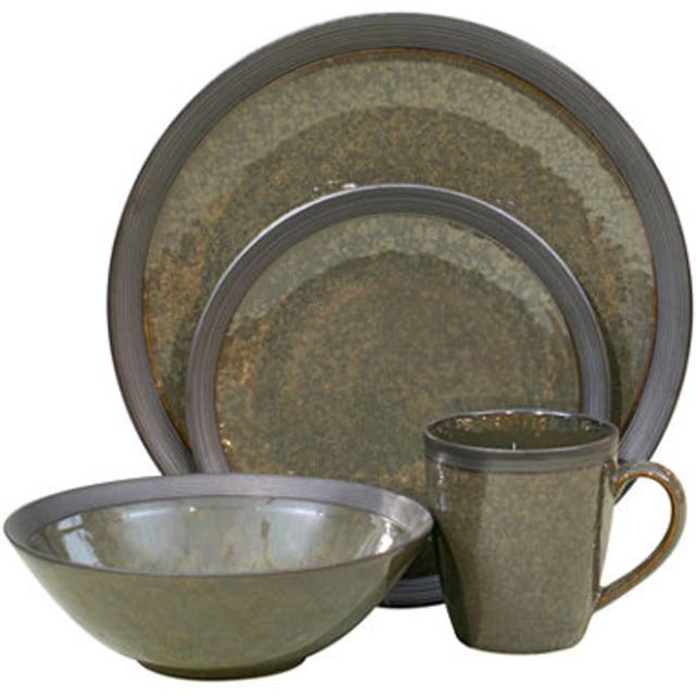 Sango Omega 16-pc. Reactive Glaze Dinnerware Set