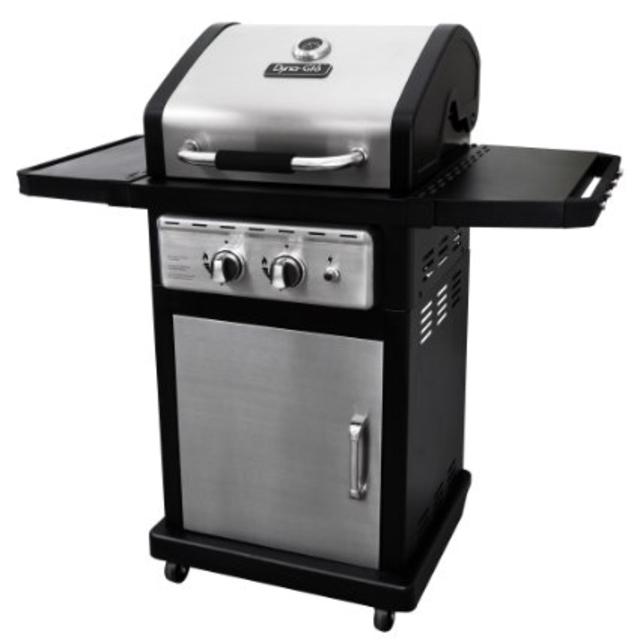 Dyna-Glo Black & Stainless Premium Grills, 2 Burner, Liquid Propane Gas