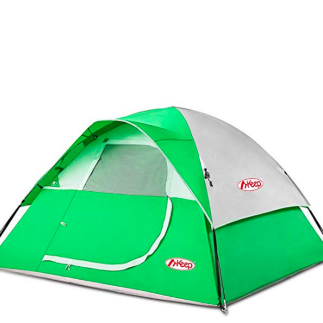 TOMOUNT 3 or 5 Person Tent - Professional Waterproof & Windproof & Pest Proof Camping Tent, Solid & Portable with Carry Bag, Easy & Quick Setup, Anti-UV, Double Layer, 3 Large Mesh for Ventilation