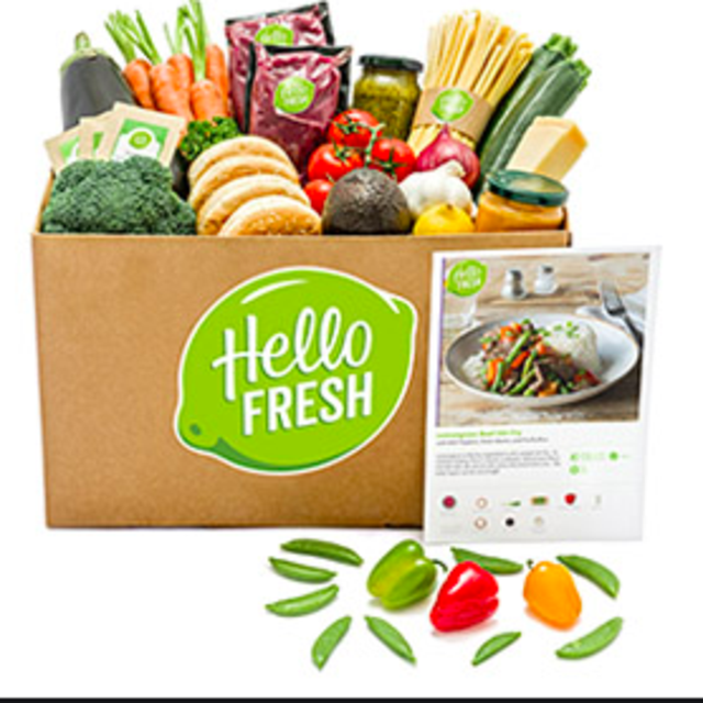3 meals from Hello Fresh