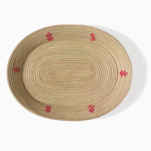 Manimbi Woven Palm Platter