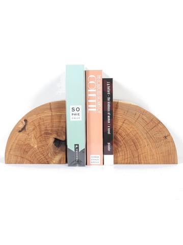 Marvin Freitas Solid Wood Bookends - Maple