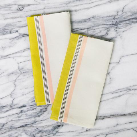 set of two napkins | stripes