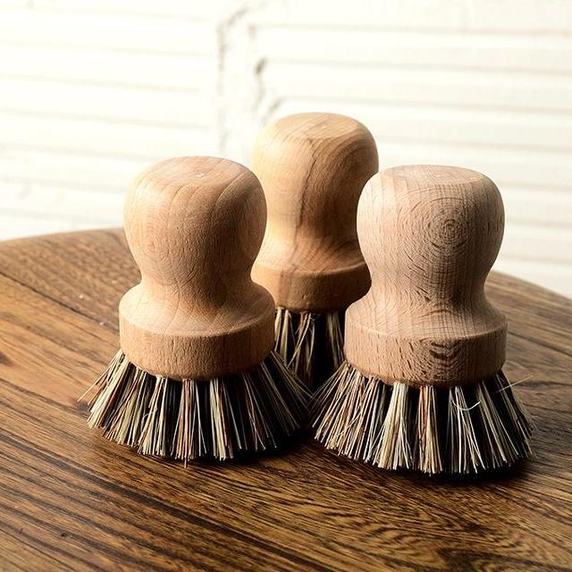 Pot Scrubbing Brush by Redecker