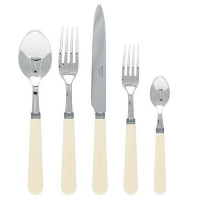 Flatware 5 pc place setting French Sabre Ivory