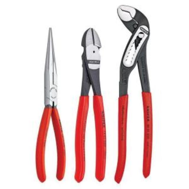 3-Piece Forged Steel Universal Pliers Set