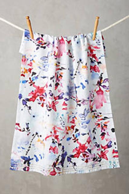 Wildflower Study Tea Towel