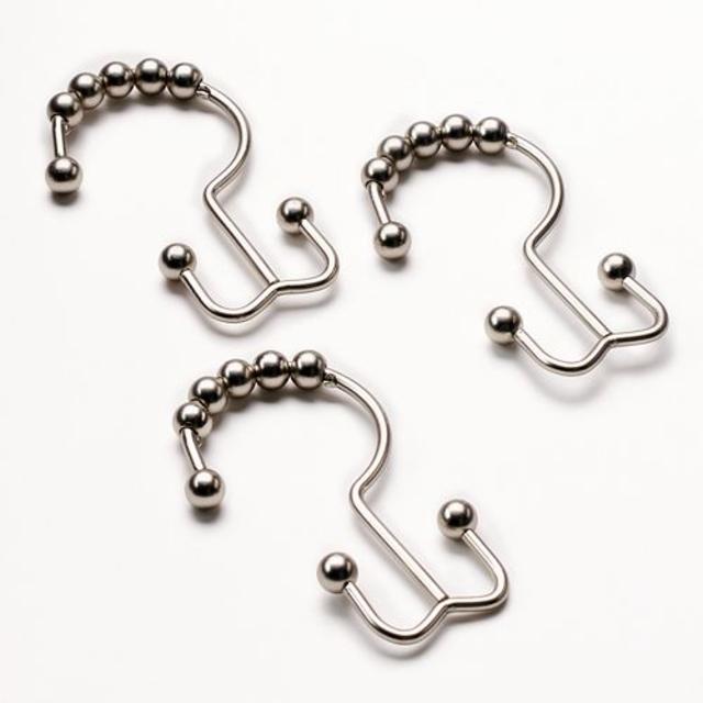Home Classics® 12-pk. Double Glide Shower Hooks