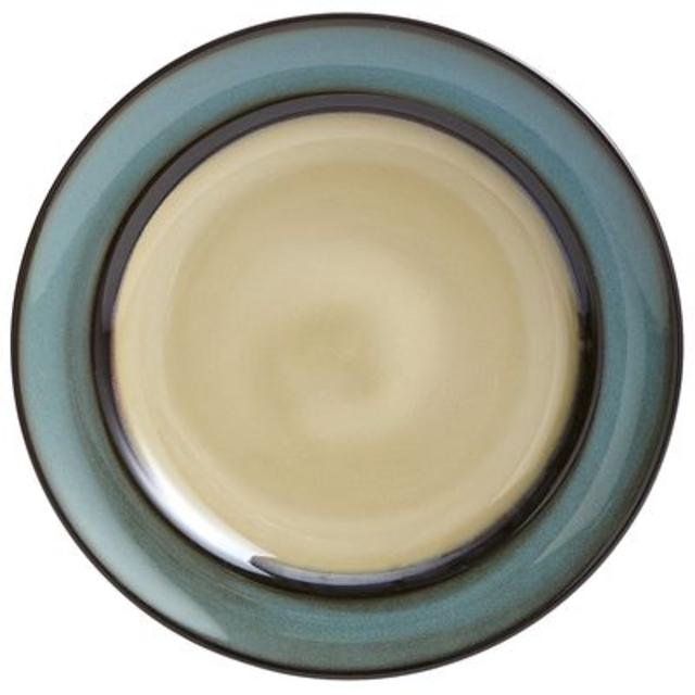 Teal Peacock Dinner Plate