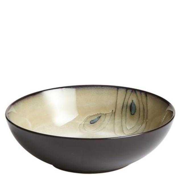 Teal Peacock Cereal Bowl