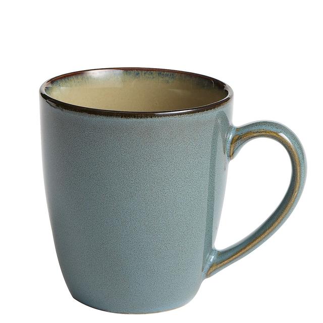Teal Peacock Mug