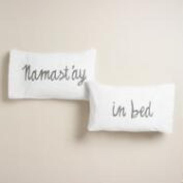Namastay in Bed Pillowcases Set of 2