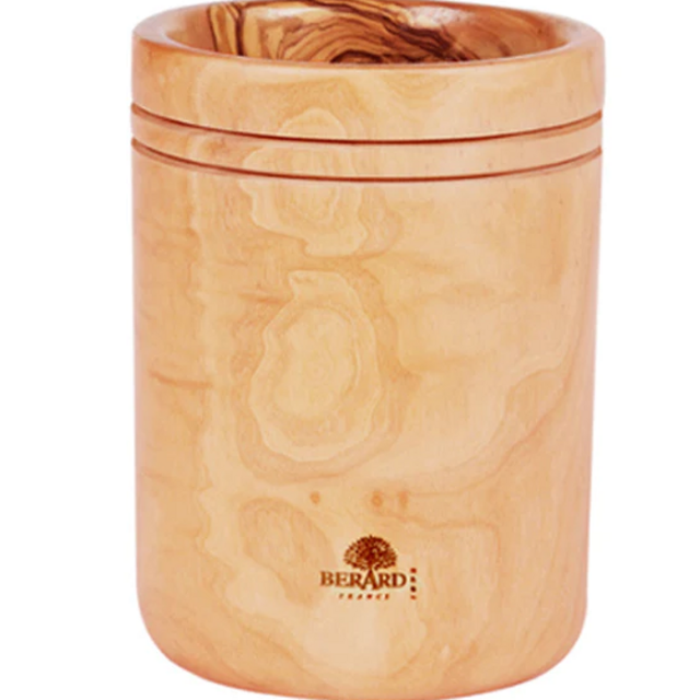 Olive Wood Utensil Holder
