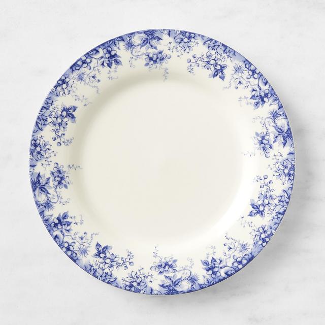 English Floral Dinner Plates Set of 4