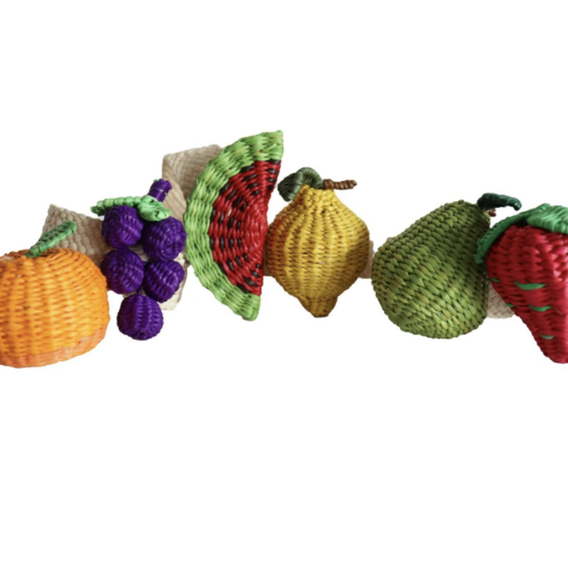 Mixed Fruits Napkin Rings