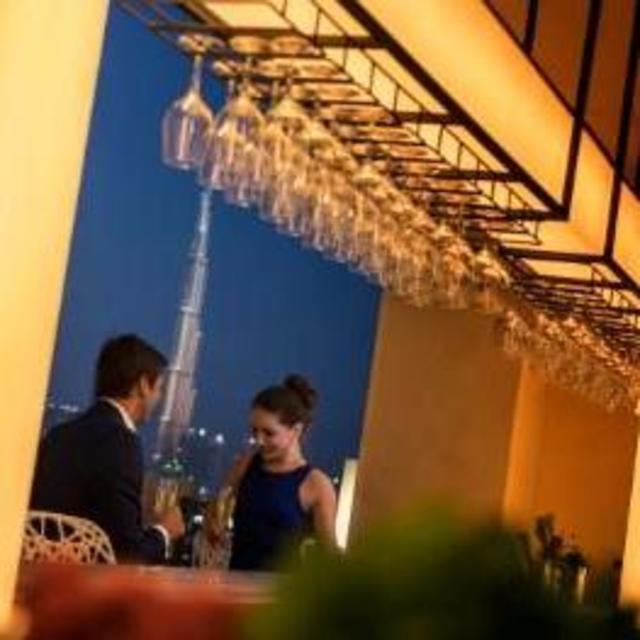 Drinks at Mercury Lounge at Four Seasons Resort Dubai