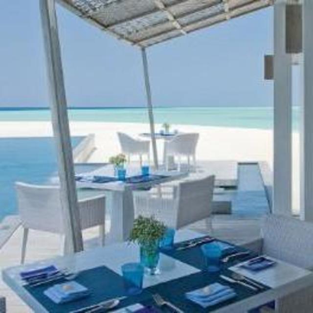 Dinner at Blu Four Seasons Landaa Giraavaru Maldives