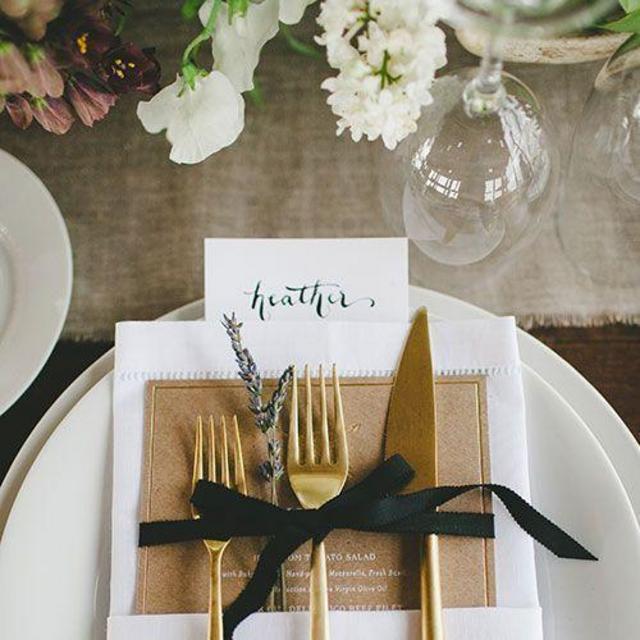 Linens & Silverware