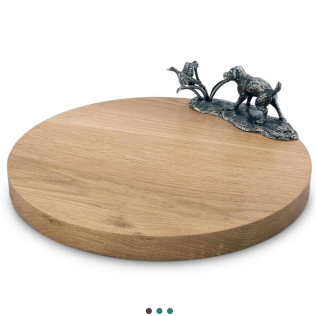 Labrador and Duck Cheese Board