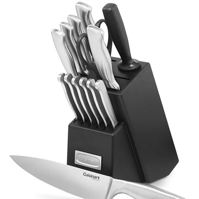 Cuisinart C77SS-15PK 15-Piece Stainless Steel Hollow Handle Block Set